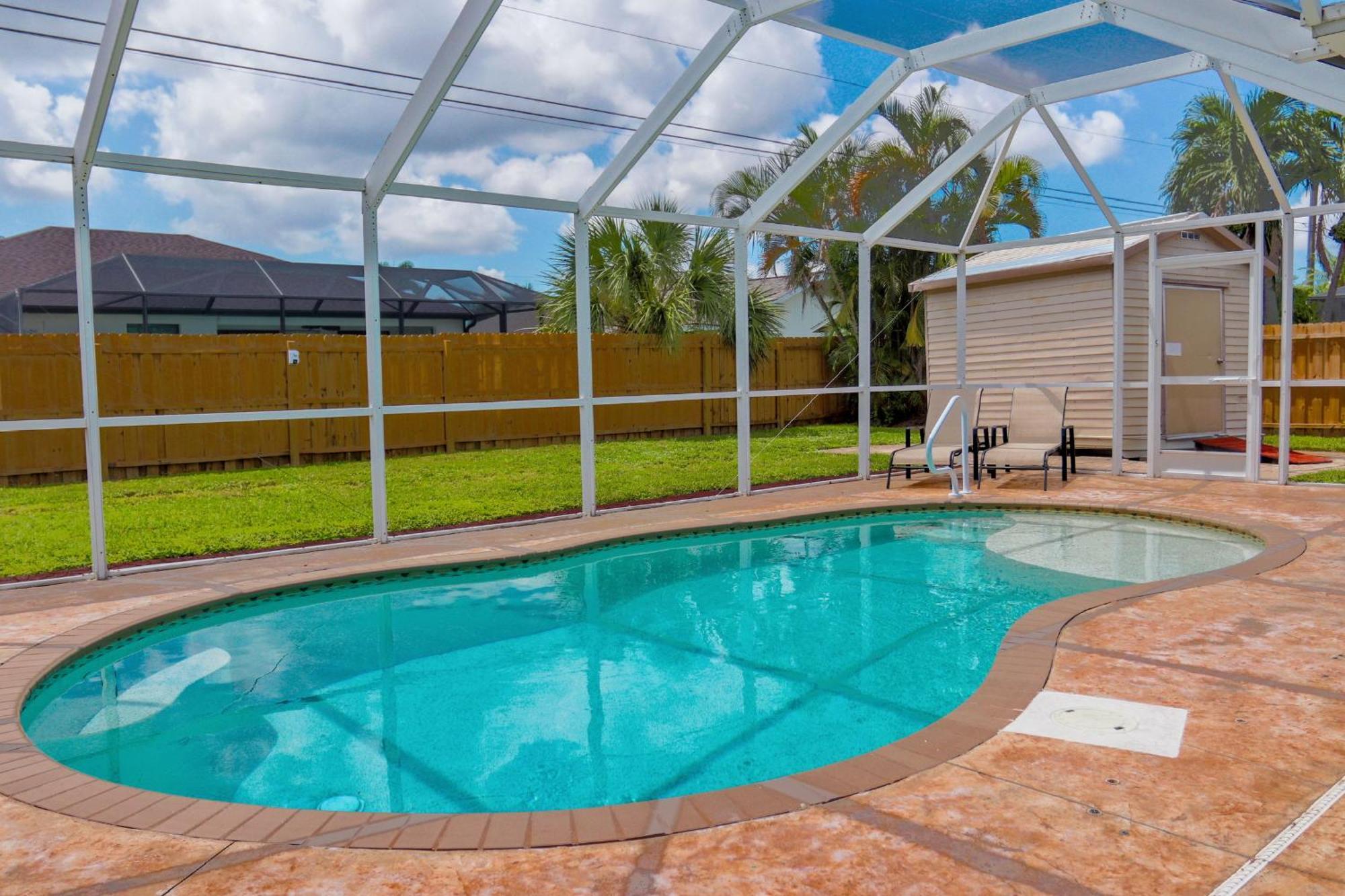 Beautiful Pool Home With Sleeping For 8 For Lovelypeople Cape Coral Esterno foto