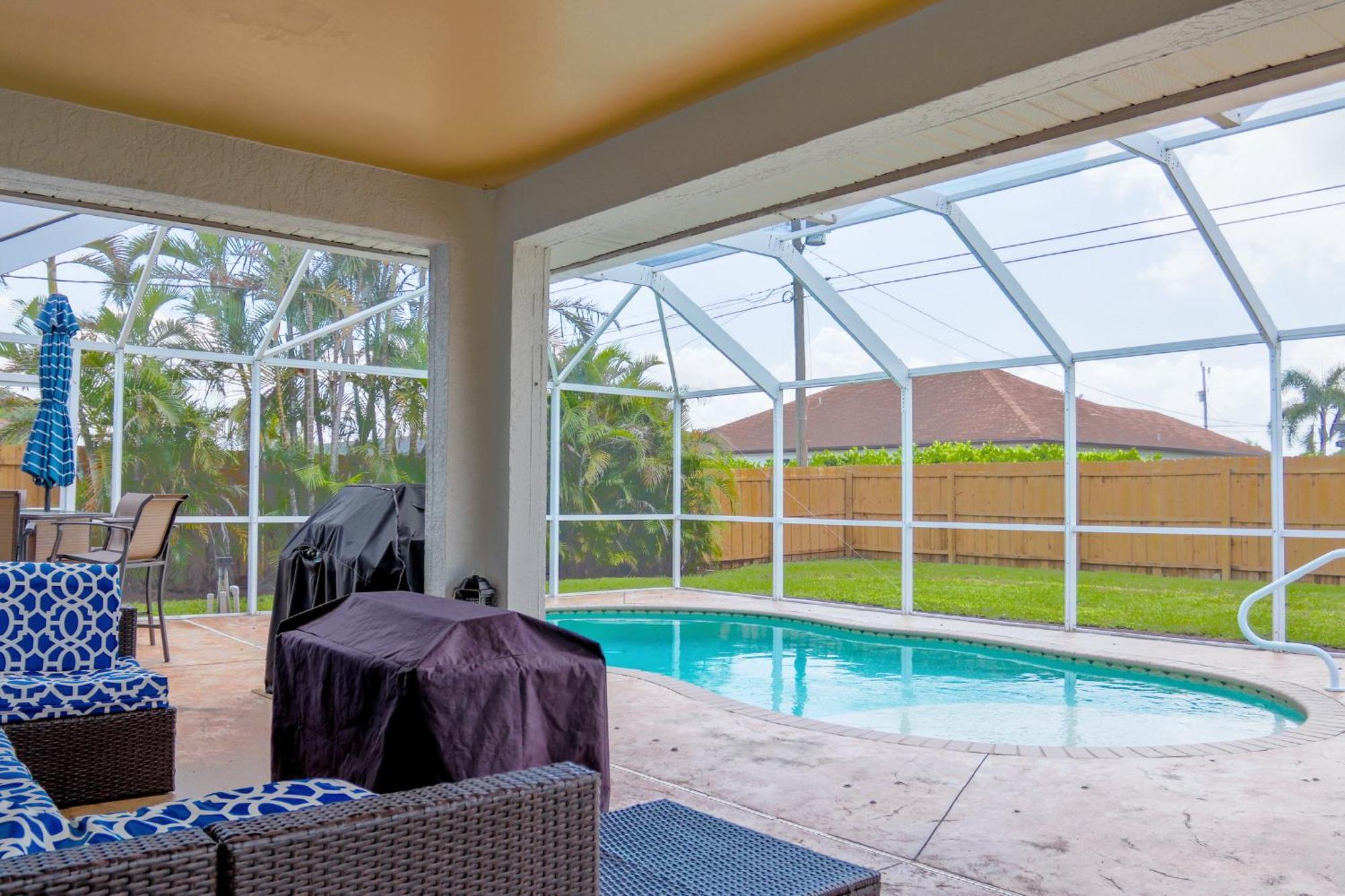 Beautiful Pool Home With Sleeping For 8 For Lovelypeople Cape Coral Esterno foto